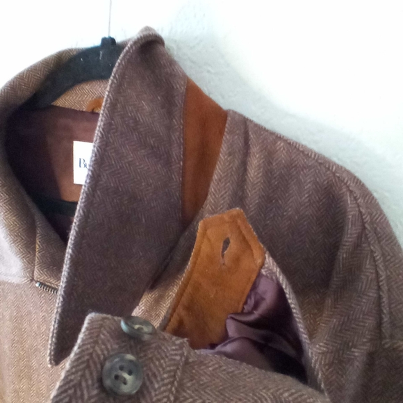 Cashmere Tweed Bomber Jacket by Bullock and Jones - Picture 3 of 6